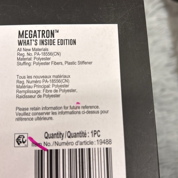 NIB NWT YuMe Transformers DZNR Megatron What's Inside Edition Plush Hasbro 03 - Picture 10 of 13